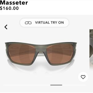 Oakley Masseter Sunglasses matte olive in box never worn